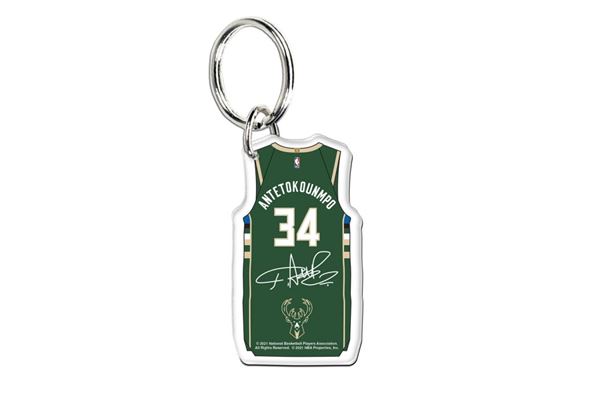 Portachiavi Milwaukee Bucks Premium Acrylic Key Ring Giannis Antetokounmpo WINCRAFT | Portachiavi | 44203321ANTETOKOUNMPO