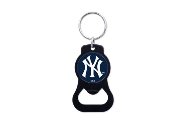 new york yankees black bottle opener key ring WINCRAFT | Portachiavi | 60795322YANKEES