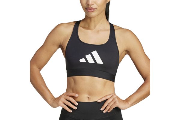 Reggiseno sportivo Powerreact Big Logo Graphic Adidas donna ADIDAS | Reggiseno | JG1414-