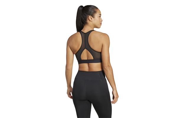 Reggiseno sportivo Powerreact Big Logo Graphic Adidas donna ADIDAS | Reggiseno | JG1414-