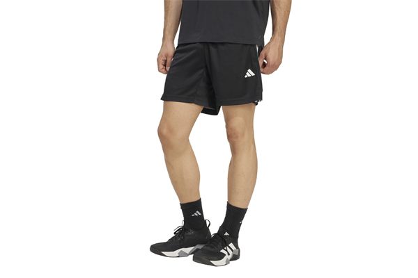 Pantaloncino Adidas Workout Essentials Base 3-Stripes Pique 7 pollici ADIDAS | Pantaloncini | KA3461-