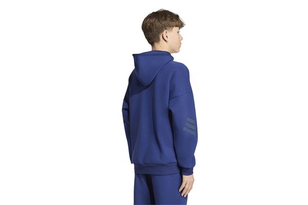 Felpa con cappuccio Adidas Future Icons 3 Strisce Full Zip Ragazzi ADIDAS | Felpe | KR6485-