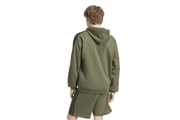 Felpa con cappuccio Essentials 3-Stripes French Terry Full-Zip Adidas  ADIDAS | Felpe | KY4174-