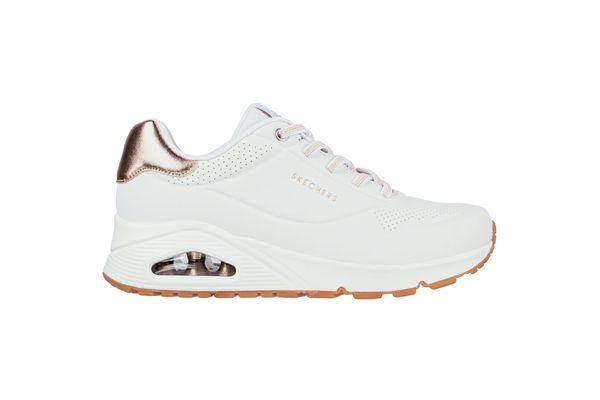 Skechers UNO - Shimmer Away donna SKECHERS | Sneakers | 155196WHT