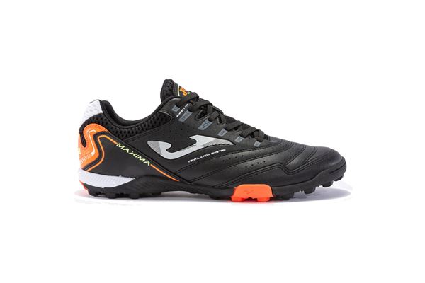 Joma Maxima TF JOMA | Scarpe calcetto | MAXS2301TFNEGRONARANJA
