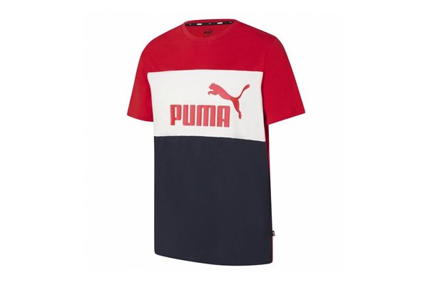 T-shirt da uomo Puma in blocchi di colore Essentials+ PUMA | Maglie | 84877021