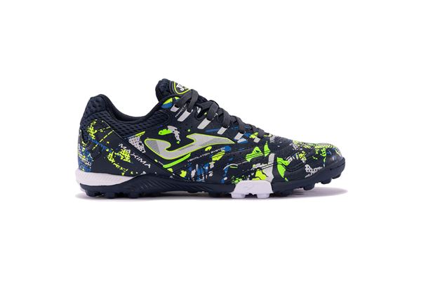 Joma Maxima TF JOMA | Scarpe calcetto | MAXS2433TFMARINOAMARILLOFLÚOR
