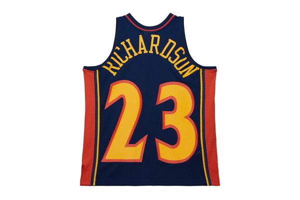 Canotta Golden State Warriors Richardson Maxxed Out Fashion MITCHELL&NESS | Canotte da Basket | JY10101GSWBLUE