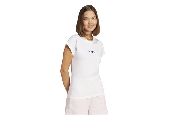 T-shirt Adidas Essentials Linear donna ADIDAS | Maglie | JC8239-