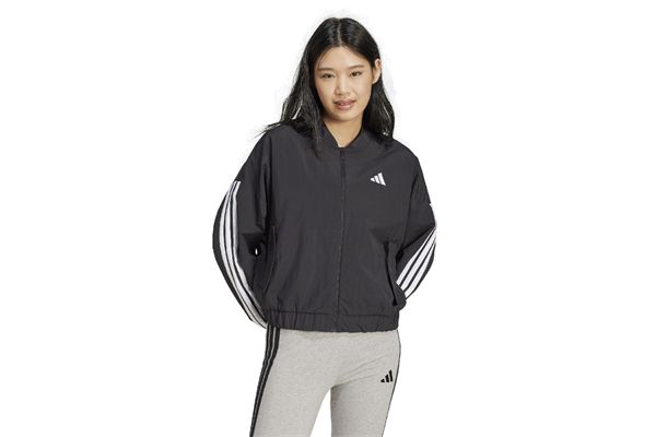 Bomber da Donna Adidas Essentials 3-Stripes Lifestyle Woven ADIDAS | Felpe | JD5317-