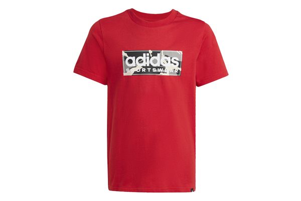 T-shirt Adidas Camo Linear Graphic Bambini ADIDAS | Maglie | JX6868-