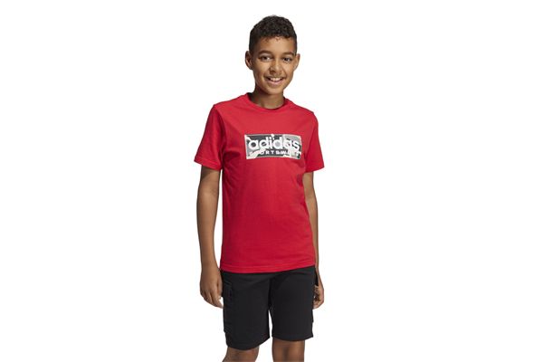 T-shirt Adidas Camo Linear Graphic Bambini ADIDAS | Maglie | JX6868-