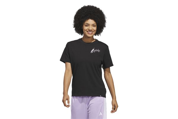 Maglia da donna Adidas Mind Body and Spirits Graphic Pilates ADIDAS | Maglie | KG3122-