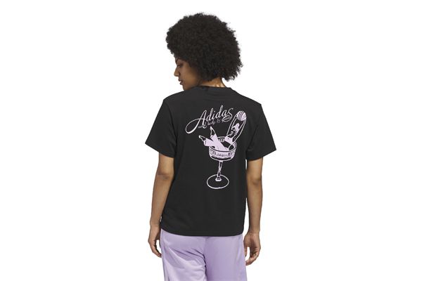 Maglia da donna Adidas Mind Body and Spirits Graphic Pilates ADIDAS | Maglie | KG3122-