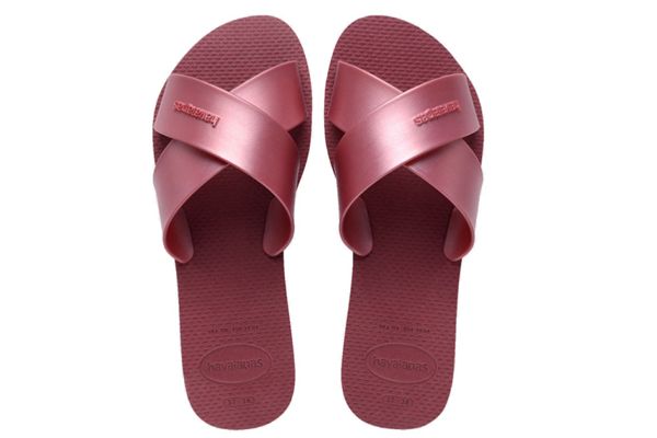Ciabatte da donna Havaianas Aqua Metallic Slide HAVAIANAS | Ciabatte e Infradito | 41488669339