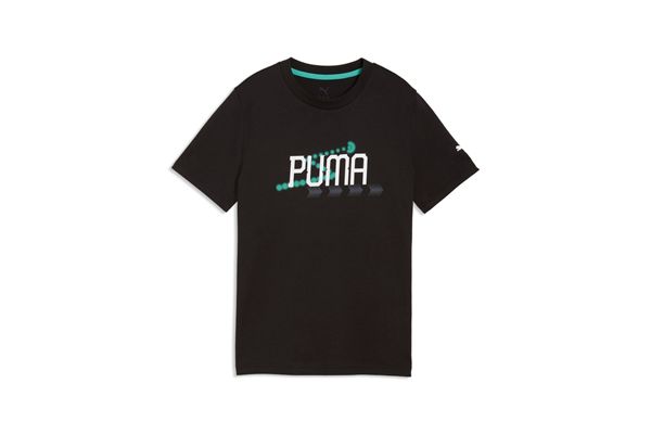 T-shirt Ragazzo PUMA Active Sports Big Graphic Tee - Nero PUMA | Maglie | 69175201