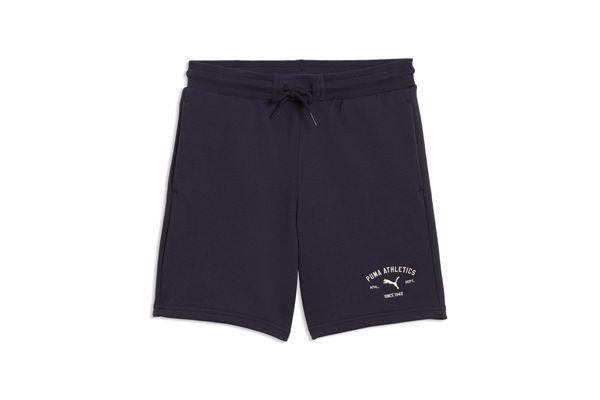 Pantaloncini Ragazzo PUMA Class Graphic Shorts - Club Navy PUMA | Pantaloncini | 69253416